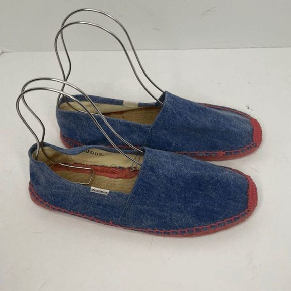 Soludos Shoes - Soludos Blue‎ Denim Espadrilles Flats